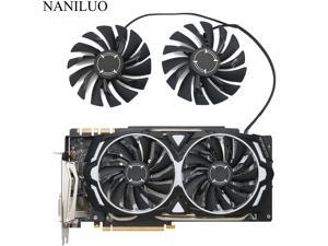 95MM PLD10010S12HH Cooler Fan For MSI Radeon R9 380 Armor 2X GTX 106010701080 TI RX 470570 RX580 Gaming Card