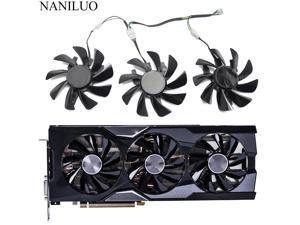 T129215SU R9-fury GPU Cooler Video fan for Radeon sapphire R9 FURY 4GB HBM Tri-X OC graphics Card Cooling System As Replacement