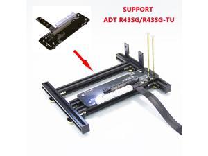 DIY external graphics card base Graphics card holder with power base for ATX SFX PSU aluminum frame support ADT R43SG/R43SG-TU