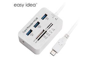 USB Type-C Hub 3.1 Multifunction 3 USB Ports SD/TF Card Reader All In One High Speed Splitter For MacBook Pro USB-C Hub 3.1 USB Type-C Hub 3.1 Multifunction 3 USB Ports SD/TF Card Reader All In One High Speed Splitter For MacBook Pro USB-C Hub 3.1