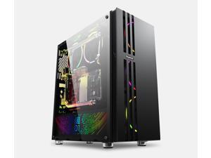 Segotep Fenix Plus 01 Gaming Computer case, mid tower support ATX M-ATX ITX motherboard, Wide body hardware, PC case with side window Segotep Fenix Plus 01 Gaming Computer case, mid tower support ATX M-ATX ITX motherboard, Wide body hardware, PC case with side window
