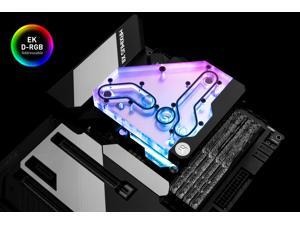 EK-Quantum Momentum VRM Bridge ROG Maximus XII Formula D-RGB - Plexi EK-Quantum Momentum VRM Bridge ROG Maximus XII Formula D-RGB - Plexi