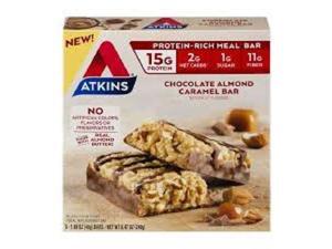 Atkins Meal Bar Chocolate Almond Caramel Atkins Meal Bar Chocolate Almond Caramel