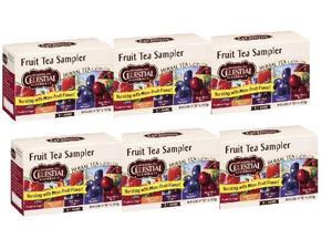 Celestial Seasonings Fruit Tea Sampler Tea 6 Pack Celestial Seasonings Fruit Tea Sampler Tea 6 Pack