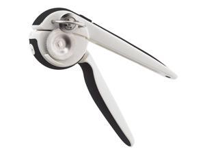Chef'n EzSqueeze One-Handed Can Opener, Black and Meringue