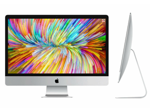 Apple iMac 27" Retina 5K Core i5-6500 Quad-Core 3.2GHz All-In-One Computer - 16GB 2TB+128GB Fusion Radeon R9 M380 (Late 2015) (Light Pink Hue)