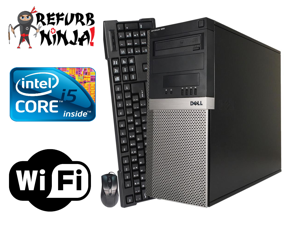 Dell Optiplex 980 Desktop Tower PC, Intel Quad Core i5 (3.20GHz) Processor, 8GB RAM, 2TB Hard Drive, Windows 10 Professional, DVD, Keyboard, Mouse, WiFi Dell Optiplex 980 Desktop Tower PC, Intel Quad Core i5 (3.20GHz) Processor, 8GB RAM, 2TB Hard Drive, Windows 10 Professional, DVD, Keyboard, Mouse, WiFi