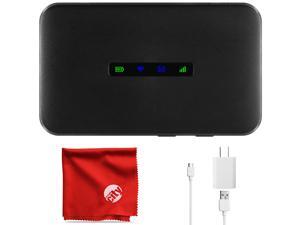 ZTE MAX Connect Unlocked Mobile Wifi Hotspot 4G LTE GSM Router MF928, Up to 150Mbps Download Speed, Connect Up to 10 Devices, Create a WLAN Anywhere Bundle with Microfiber Cloth ZTE MAX Connect Unlocked Mobile Wifi Hotspot 4G LTE GSM Router MF928, Up to 150Mbps Download Speed, Connect Up to 10 Devices, Create a WLAN Anywhere Bundle with Microfiber Cloth