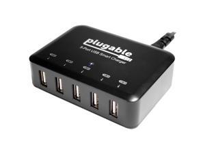 Plugable USB Charging Hub - 5-Port, 40W, 2.4A Plugable USB Charging Hub - 5-Port, 40W, 2.4A