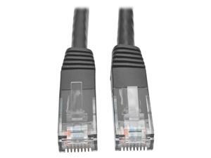 Tripp Lite Cat6 Gigabit Molded Patch Cable, 25 ft. RJ45 (M/M), 550MHz 24 AWG Black 25' (N200-025-BK) Tripp Lite Cat6 Gigabit Molded Patch Cable, 25 ft. RJ45 (M/M), 550MHz 24 AWG Black 25' (N200-025-BK)