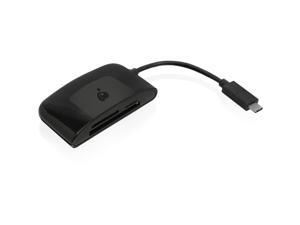 IOGEAR GFR3C13 SD / SDHC / SDXC (up to 2TB), microSD / microSDHC / microSDXC, CF / High-Speed CF (DUMA) USB 3.1 USB-C 3-Slot Card Reader/Writer IOGEAR GFR3C13 SD / SDHC / SDXC (up to 2TB), microSD / microSDHC / microSDXC, CF / High-Speed CF (DUMA) USB 3.1 USB-C 3-Slot Card Reader/Writer