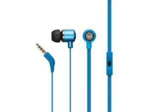 Wicked Audio Panic Noise Isolation Dynamic Crystal Clear Stereo Sound Earbuds with Microphone - BlueJay Wicked Audio Panic Noise Isolation Dynamic Crystal Clear Stereo Sound Earbuds with Microphone - BlueJay