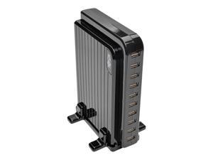 Tripp Lite 10-Port USB Charging Station, 5V 21A / 105W USB Charger Output (U280-010)