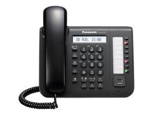 Panasonic KX-DT521 Black 8 Button 1-line Digital Telephone Panasonic KX-DT521 Black 8 Button 1-line Digital Telephone