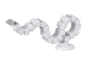 Monoprice Cable Management Spine, White Monoprice Cable Management Spine, White