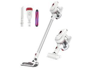 Dibea E19 Lightweight Cordless Vacuum Cleaner 12000Pa Powerful Suction 2 in 1 Bagless Rechargeable Vacuum Cleaner Hard Floor Carpets Pet Hair White(send from US) Dibea E19 Lightweight Cordless Vacuum Cleaner 12000Pa Powerful Suction 2 in 1 Bagless Rechargeable Vacuum Cleaner Hard Floor Carpets Pet Hair White(send from US)