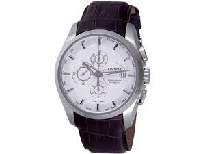 Tissot Men's T0356271603100 Couturier White Chronograph Dial Watch Tissot Men's T0356271603100 Couturier White Chronograph Dial Watch