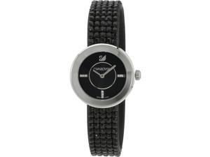Swarovski Black Dial Crystal Mesh Band Women's Watch 1183491 Swarovski Black Dial Crystal Mesh Band Women's Watch 1183491