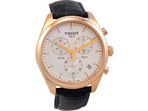 Tissot PR 100 Chronograph Gent Silver / Rose Gold Men's Watch T101.417.36.031.00 Tissot PR 100 Chronograph Gent Silver / Rose Gold Men's Watch T101.417.36.031.00