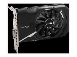 MSI GeForce GT 1030 DirectX 12 GT 1030 AERO ITX 2GD4 OCV1 2GB 64-Bit GDDR4 PCI Express 3.0 x16 (uses x4) ITX Video Card
