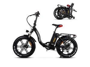 20" Fat Tire Electric Bike for Adults, 750W Folding E-Bike Snow Beach Mountain Moped City Bicycle, 22MPH Addmotor Motan M-140 R7 Black Ebike with Removable 48V 16Ah Battery 20" Fat Tire Electric Bike for Adults, 750W Folding E-Bike Snow Beach Mountain Moped City Bicycle, 22MPH Addmotor Motan M-140 R7 Black Ebike with Removable 48V 16Ah Battery