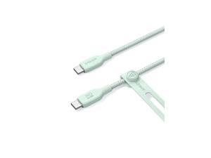 Anker USB C to USB C Cable 240W 6ft BioBraided USB C Charger Cable Fast Charge for iPhone 1515 Pro MacBook Pro 2020 iPad Pro 2020 iPad Air 4 Samsung Galaxy S23S23 Ultra Natural Green