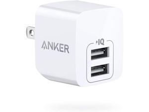Anker USB Charger, Anker PowerPort Mini Dual Port Phone Charger, Super Compact USB Wall Charger 2.4A Output & Foldable Plug for iPhone 11/11 Pro/Max/8/7/X, iPad Pro/Air 2/Mini 4, Samsung and More Anker USB Charger, Anker PowerPort Mini Dual Port Phone Charger, Super Compact USB Wall Charger 2.4A Output & Foldable Plug for iPhone 11/11 Pro/Max/8/7/X, iPad Pro/Air 2/Mini 4, Samsung and More