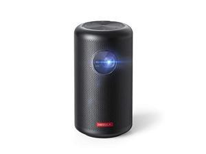 Anker Nebula Capsule Max, Pint-Sized Wi-Fi Mini Projector, 200 ANSI Lumen Portable Projector, 8W Speaker, Movie Projector, 100 Inch Picture, 4-Hour Video Playtime, Outdoor Projector—Watch Anywhere