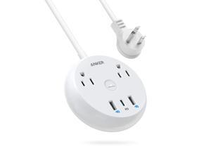 USB C Power Strip with Power Delivery, Anker PowerStrip Pad, 2 Outlets and 42W 3 USB (2 USB-A, 1 USB-C) with 5-Foot Extension Cord, Compact Travel Size, for MacBook Pro, iPad Pro, iPhone and Galaxy USB C Power Strip with Power Delivery, Anker PowerStrip Pad, 2 Outlets and 42W 3 USB (2 USB-A, 1 USB-C) with 5-Foot Extension Cord, Compact Travel Size, for MacBook Pro, iPad Pro, iPhone and Galaxy