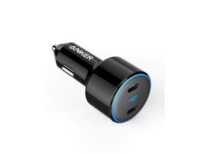 USB C Car Charger, Anker 48W 2-Port PIQ 3.0 Fast Charger Adapter