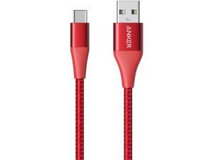 Anker PowerLine+ II USB-C to USB-A, Type C to Type A Cable (3ft) for Samsung Galaxy S10 / S9 / S9+ / S8 / S8+ / Note 8, LG V20/G5/G6, iPad Pro 2018 and More(Red)