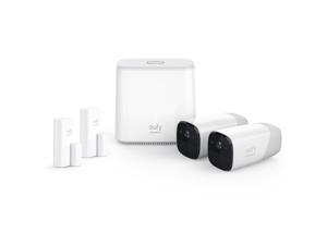 eufyCam 1080p Wireless Home Security Camera System with 365-Day Battery, Wireless 2-Camera Kit, Rechargeable, Night Vision, IP67 Weatherproof and 2 Additional Sensors eufyCam 1080p Wireless Home Security Camera System with 365-Day Battery, Wireless 2-Camera Kit, Rechargeable, Night Vision, IP67 Weatherproof and 2 Additional Sensors