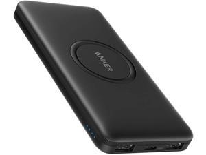 Anker Wireless Power Bank, PowerCore 10,000mAh Portable Charger with USB-C (Input Only), External Battery Pack Compatible with iPhone 11, Samsung, iPad 2020 Pro, AirPods, and More. Anker Wireless Power Bank, PowerCore 10,000mAh Portable Charger with USB-C (Input Only), External Battery Pack Compatible with iPhone 11, Samsung, iPad 2020 Pro, AirPods, and More.