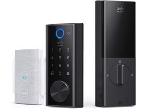 eufy Security Smart Lock Touch, Remotely Control with Wi-Fi Bridge, Fingerprint Keyless Entry Door Lock, Bluetooth Electronic Deadbolt, Touchscreen Keypad, BHMA Certified, IP65 Weatherproofing eufy Security Smart Lock Touch, Remotely Control with Wi-Fi Bridge, Fingerprint Keyless Entry Door Lock, Bluetooth Electronic Deadbolt, Touchscreen Keypad, BHMA Certified, IP65 Weatherproofing