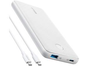 Anker PowerCore Slim 10000 PD, USB-C Power Bank (18W), 10000mAh Power Delivery Portable Charger for iPhone 12/Mini/X/XR/XS Max, S10, Pixel 3/3XL, iPad Pro 2018, and More (Charger Not Included) Anker PowerCore Slim 10000 PD, USB-C Power Bank (18W), 10000mAh Power Delivery Portable Charger for iPhone 12/Mini/X/XR/XS Max, S10, Pixel 3/3XL, iPad Pro 2018, and More (Charger Not Included)