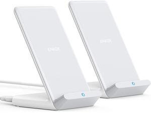 Anker Wireless Charger, 2-Pack PowerWave Stand Upgraded, Qi-Certified, Fast Charging iPhone 12, 12 Mini, 12 Pro Max, SE, 11, 11 Pro, 11 Pro Max, Galaxy S20 S10 S9 S8, Note 10 Note 9 (No AC Adapter) Anker Wireless Charger, 2-Pack PowerWave Stand Upgraded, Qi-Certified, Fast Charging iPhone 12, 12 Mini, 12 Pro Max, SE, 11, 11 Pro, 11 Pro Max, Galaxy S20 S10 S9 S8, Note 10 Note 9 (No AC Adapter)
