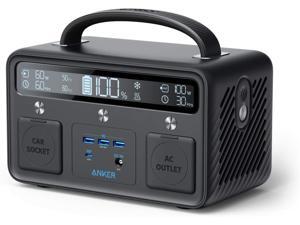 Anker Portable Generator for Home Use, PowerHouse II 400, 300W/388.8Wh, 110V AC Outlet/60W USB-C Power Delivery Portable Power Station for Home Use, Road Trips, Camping, Emergency Power, and More