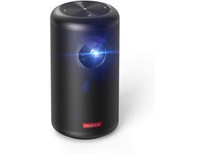 Anker Nebula Capsule Max, Pint-Sized Wi-Fi Mini Projector, 200 ANSI Lumen  Portable Projector, 8W Speaker, Movie Projector, 100 Inch Picture, 4-Hour  