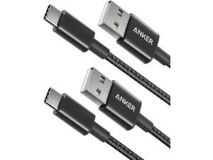 USB Type C Cable, Anker [2-Pack 3Ft] Premium Nylon USB-C to USB-A Fast Charging Type C Cable, for Samsung Galaxy S10 / S9 / S8 / Note 8, LG V20 / G5 / G6 and More