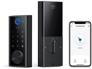eufy Security Smart Lock Touch & Wi-Fi, Fingerprint Scanner, Keyless Entry Door Lock, Smart Wi-Fi Lock, Bluetooth Electronic Deadbolt, Touchscreen Keypad, BHMA Certified, IP65 Weatherproofing eufy Security Smart Lock Touch & Wi-Fi, Fingerprint Scanner, Keyless Entry Door Lock, Smart Wi-Fi Lock, Bluetooth Electronic Deadbolt, Touchscreen Keypad, BHMA Certified, IP65 Weatherproofing