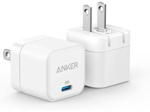 2 Pack - USB C Charger, Anker 2-Pack 20W Fast Charger with Foldable Plug, PowerPort III 20W Cube Charger for iPhone 12/12 mini/12 Pro/12 Pro Max/11, Galaxy, Pixel 4/3, iPad Pro, and More 2 Pack - USB C Charger, Anker 2-Pack 20W Fast Charger with Foldable Plug, PowerPort III 20W Cube Charger for iPhone 12/12 mini/12 Pro/12 Pro Max/11, Galaxy, Pixel 4/3, iPad Pro, and More