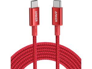 Anker USB C Cable 100W 10ft, New Nylon USB C to USB C Cable 2.0, Type C Charging Cable Fast Charge for MacBook Pro 2020, iPad Pro 2020, iPad Air 4, Galaxy S20, Pixel, Switch, LG, and More(Red) Anker USB C Cable 100W 10ft, New Nylon USB C to USB C Cable 2.0, Type C Charging Cable Fast Charge for MacBook Pro 2020, iPad Pro 2020, iPad Air 4, Galaxy S20, Pixel, Switch, LG, and More(Red)