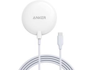Anker Magnetic Wireless Charger, with 5 ft Built-in USB-C Cable, PowerWave Magnetic Pad Lite Only for iPhone 12 /12 Pro / 12 Pro Max /12 Mini (No AC Adapter) Anker Magnetic Wireless Charger, with 5 ft Built-in USB-C Cable, PowerWave Magnetic Pad Lite Only for iPhone 12 /12 Pro / 12 Pro Max /12 Mini (No AC Adapter)