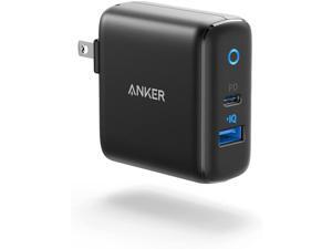 USB C Charger, Anker 32W 2 Port Charger with 20W USB C Power Adapter, PowerPort PD 2 with Foldable Plug for iPad/iPad Mini, for iPhone 13/13 Mini/13 Pro/13 Pro Max/12/11, Pixel, Galaxy, and More