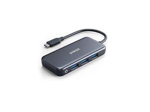 Anker USB C Hub, 5-in-1 USB C Adapter, with SD/TF Card Reader, 3 USB 3.0 Ports, for MacBook Pro 2018/2017/2016, Chromebook, XPS, and More