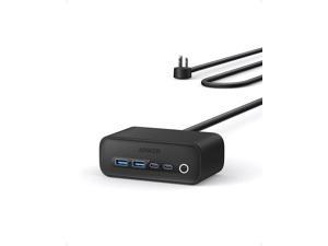 Anker 525 Charging Station, 7-in-1 USB C Power Strip for iphone12/13, 5ft Extension Cord with 3AC,2USB A,2USB C,Max 65W Power Delivery Desktop Accessory for MacBook Pro, Home, Office (Phantom Black)