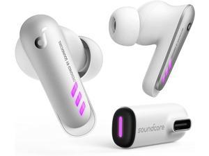 soundcore VR P10 Wireless Gaming Earbuds, Authorized Meta/Oculus Quest 2 Accessories, <30ms Low Latency, Dual Connection, Bluetooth, 2.4GHz Wireless, USB-C Dongle, PS4, PS5, PC, Switch Compatible