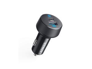 Anker Car Charger USB C, 30W 2-Port Compact Type C Car Charger with 18W Power Delivery and 12W PowerIQ, PowerDrive PD 2 with LED for iPad Pro (2018), iPhone XS/Max/XR/X/8/7, Pixel 3/2/XL and More