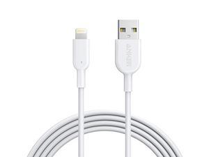 Anker Powerline II Lightning Cable (6ft), Probably The World's Most Durable Cable, MFi Certified for iPhone 11/11 Pro/ 11 Pro Max/ Xs/XS Max/XR/X / 8/8 Plus / 7/7 Plus / 6/6 Plus (White)