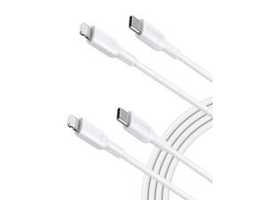 iPhone 12 Charger Cable, Anker USB C to Lightning Cable [6ft, 2-Pack] Powerline II for iPhone 12/11/11 Pro/X/XS/XR/XS Max / 8/8 Plus, Supports Power Delivery